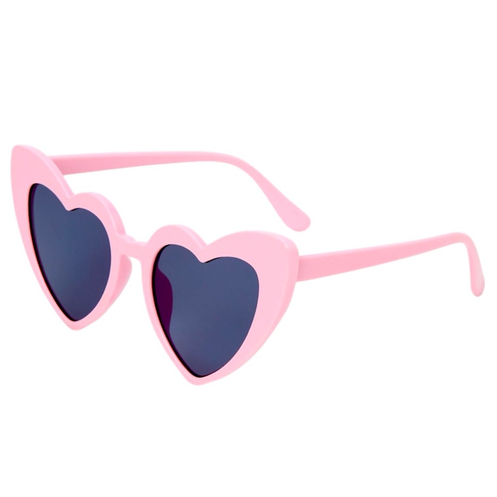Blush Pink Heart Cat Eye Sunglasses - NWT